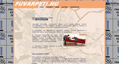 Desktop Screenshot of fuvarpeti.hu